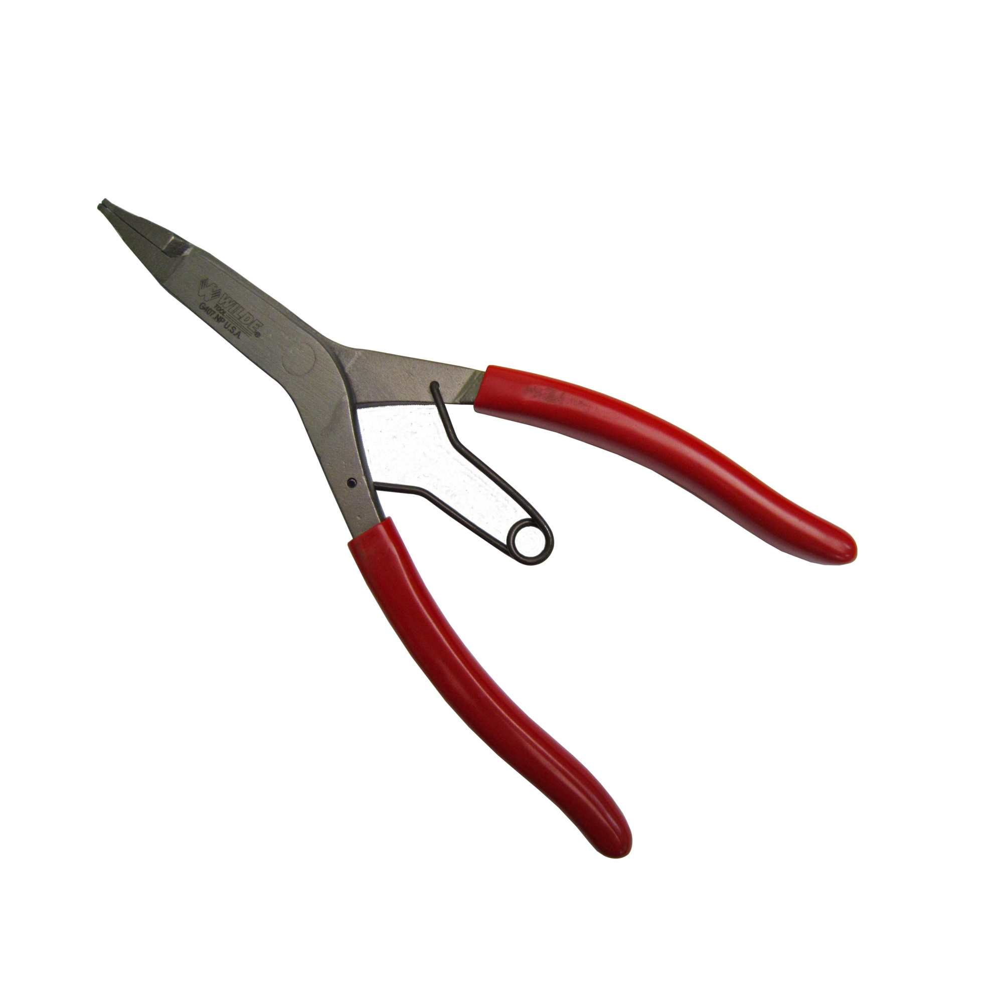 Wilde Tool 9" Straight Tip Lock Ring Pliers-Satin, Model # G407.NP/CC